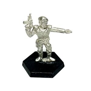 Grenadier Future Warriors Rebels Leaders Mercenary Metal Miniature 1987 OOP